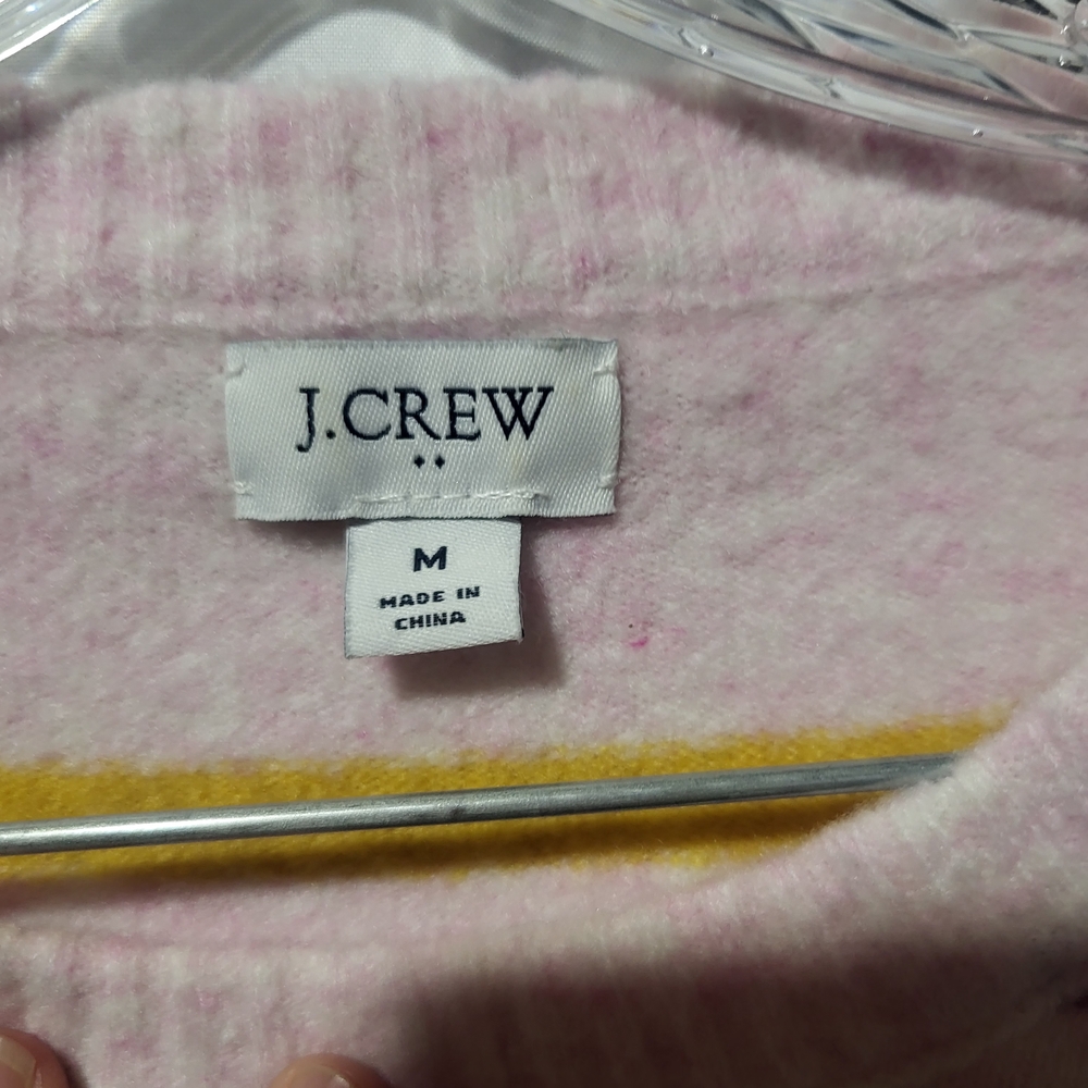 J. Crew Multicolor Striped Women's Sweatshirt - Picture 4 of 5